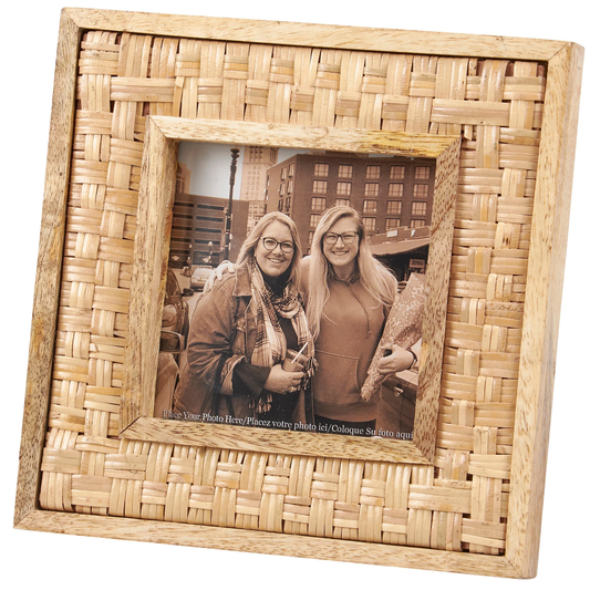Woven Bamboo Frame