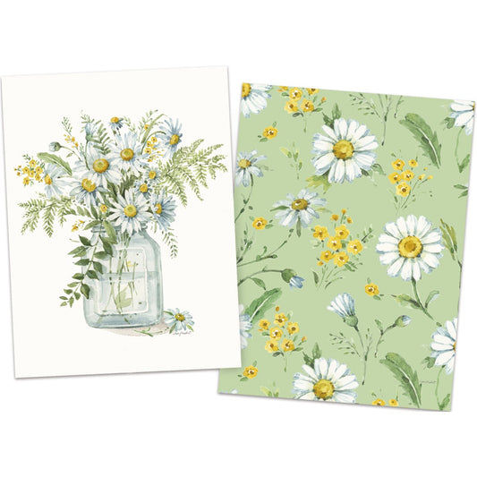 Daisies Note Card Set