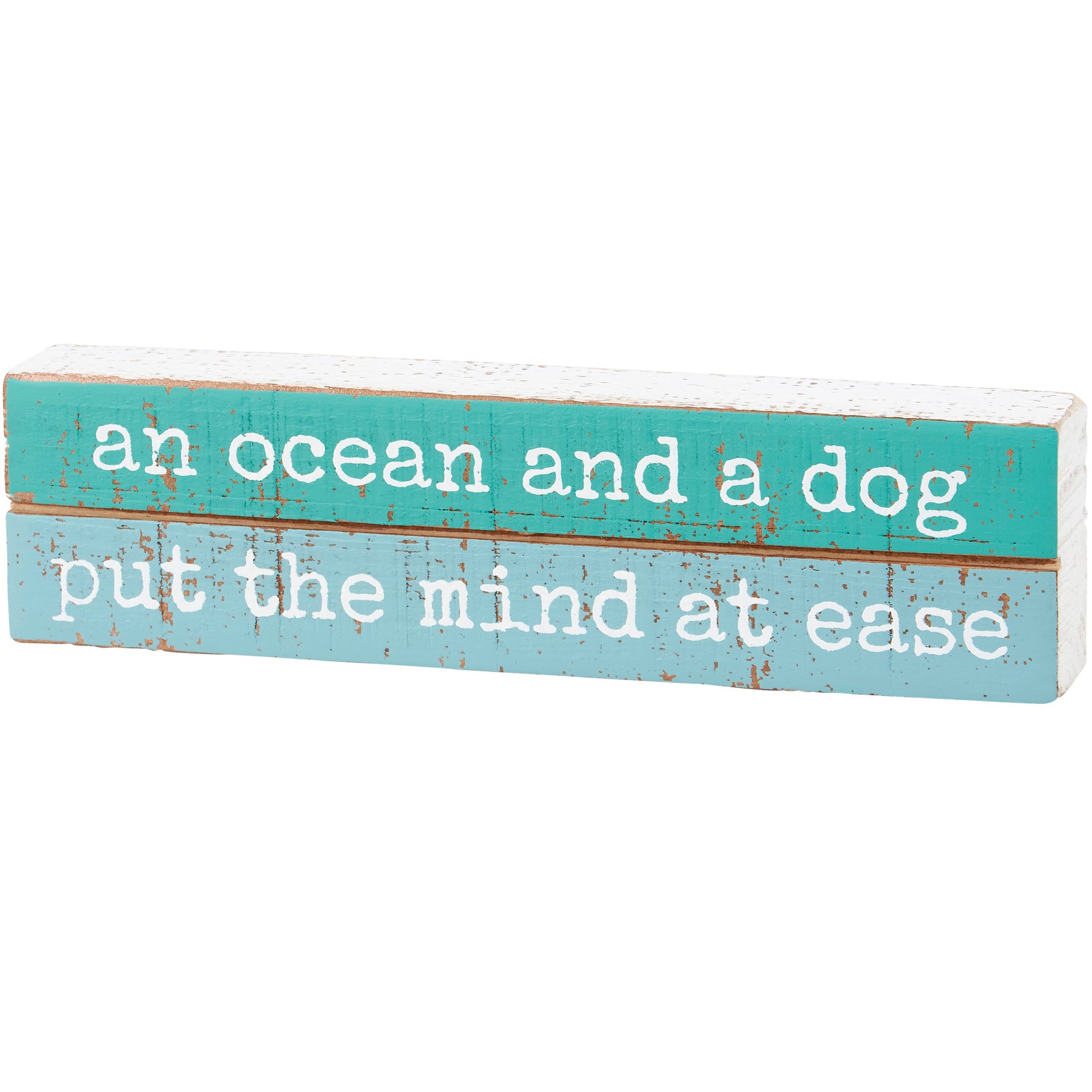 An Ocean Slat Box Sign
