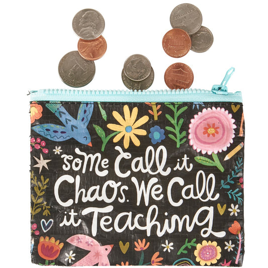 SOME CALL IT CHAOS ZIPPER POUCH