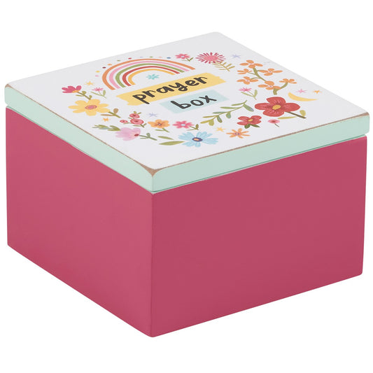 Floral Prayer Hinged Box
