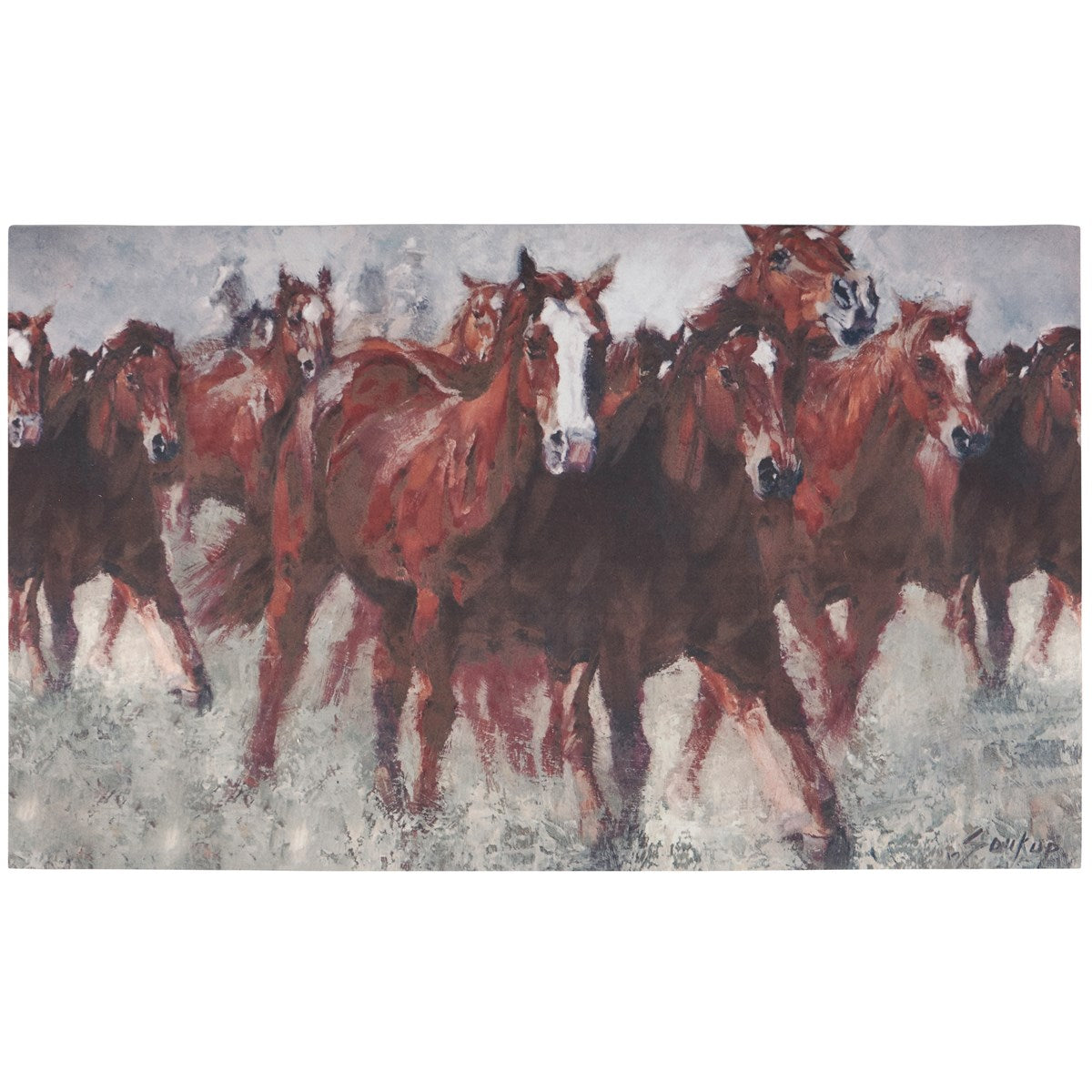 Running Horse Rug