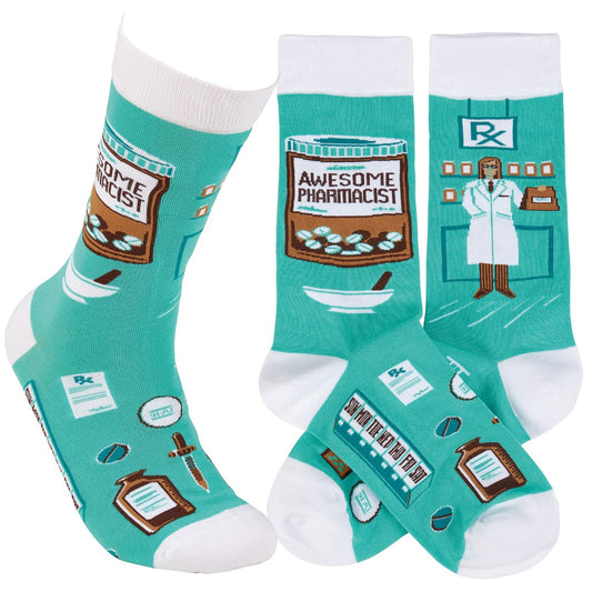 AWESOME PHARMACIST SOCKS