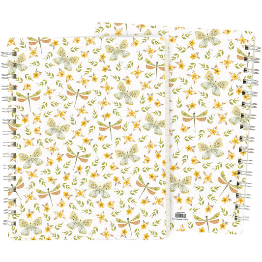 BUTTERFLY SPIRAL NOTEBOOK