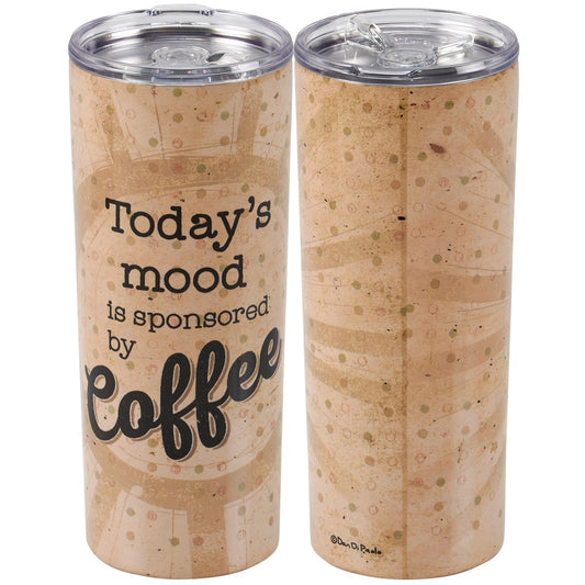 TODAY'S MOOD COFFEEE TUMBLER