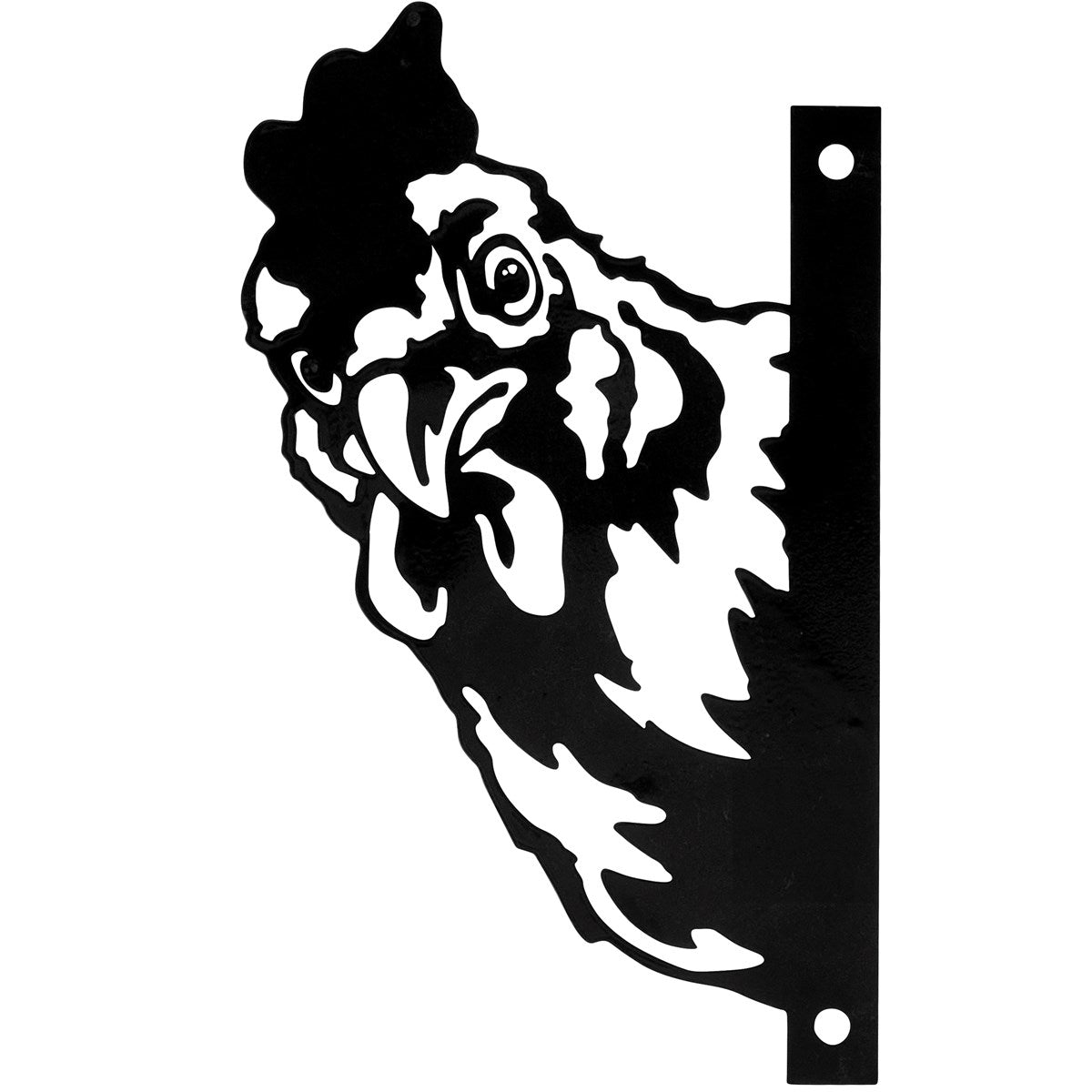 CHICKEN METAL OUTDOOR ART