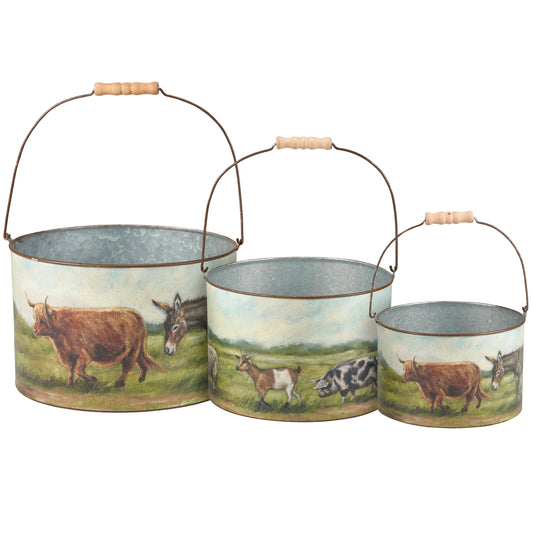 Medium Farm Friends Bucket
