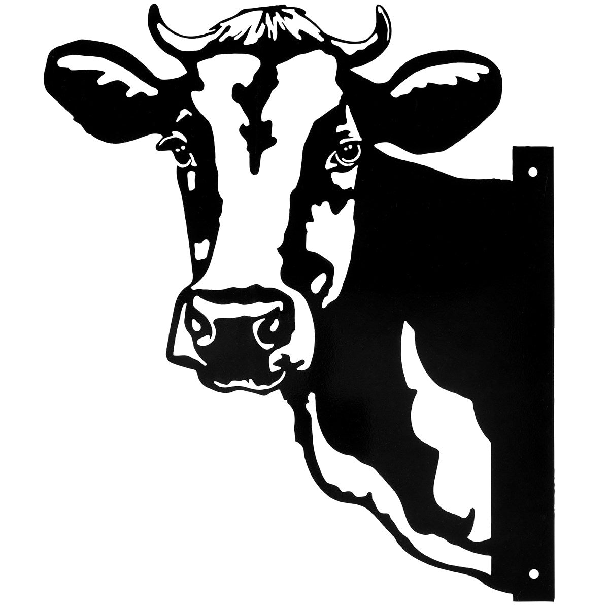 COW METAL OUTDOOR ART
