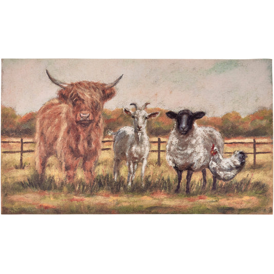 Fall Farm Familt Rug