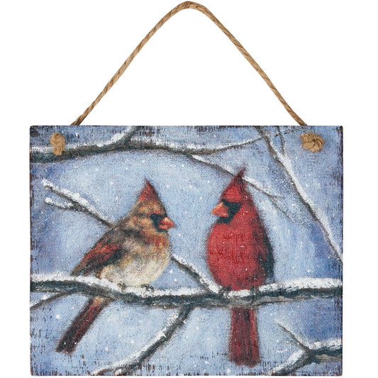 Cardinal Couple Christmas Ornament