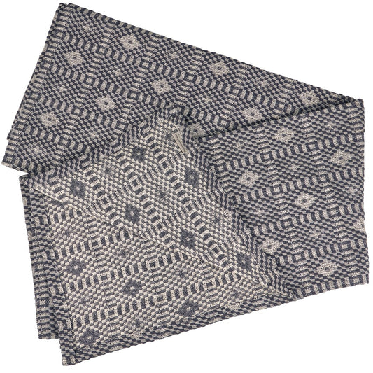 Navy Diamonds Tablecloth