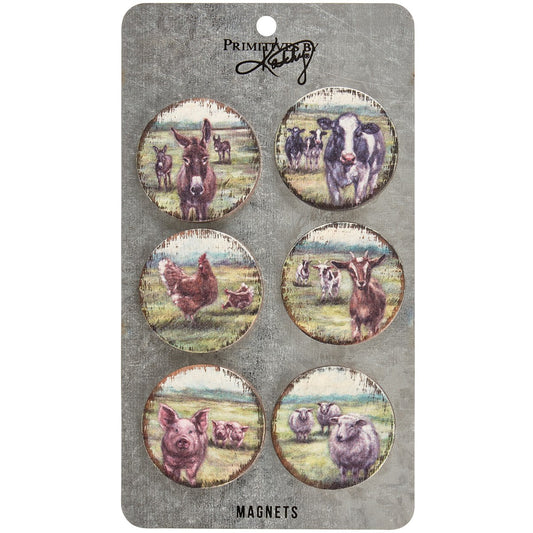 FARM FRIENDS MAGNET SET