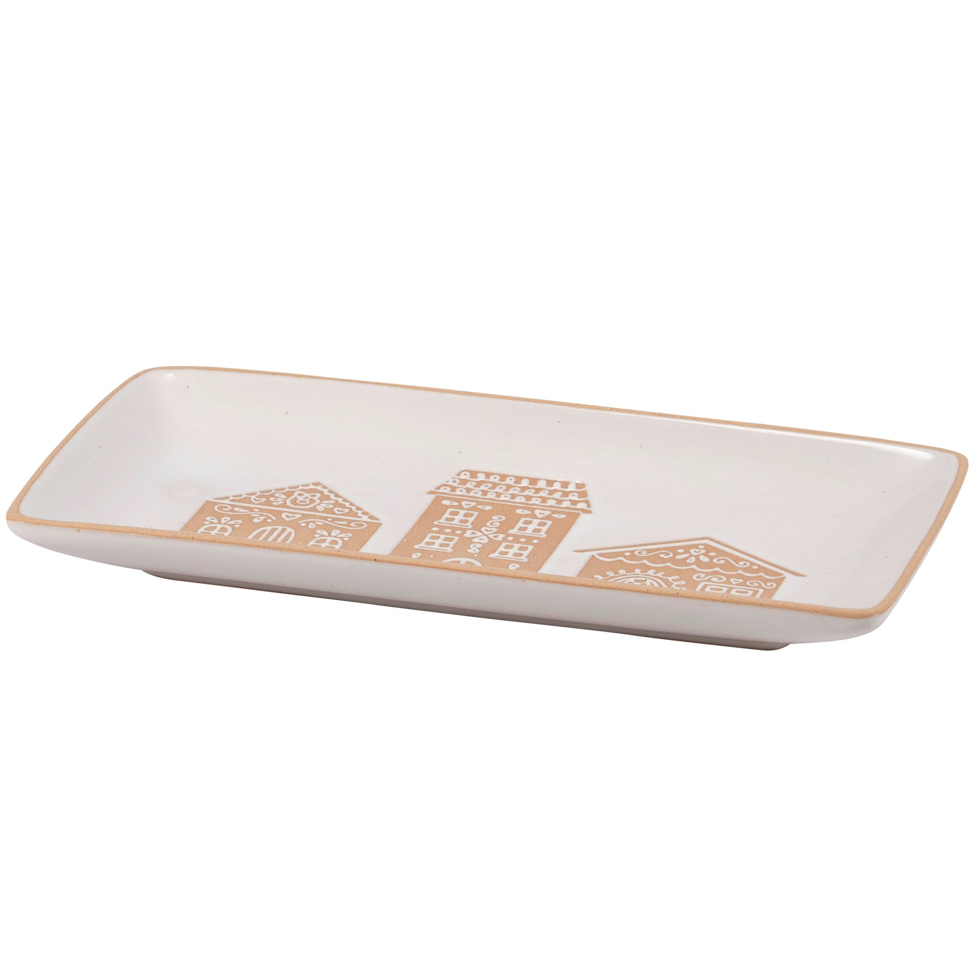 GINGERBREAD HOUSE PLATTER