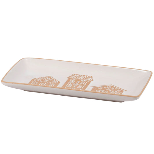 GINGERBREAD HOUSE PLATTER