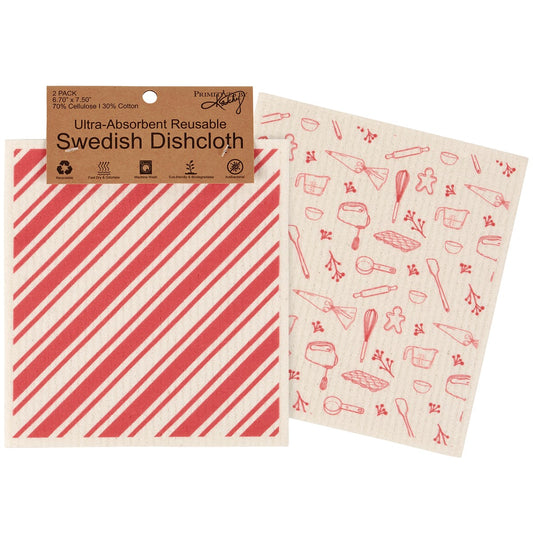 Baking Swedish Dish Cloth Set of 2