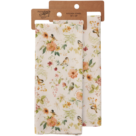 CHICKADEES KITCHEN TOWEL