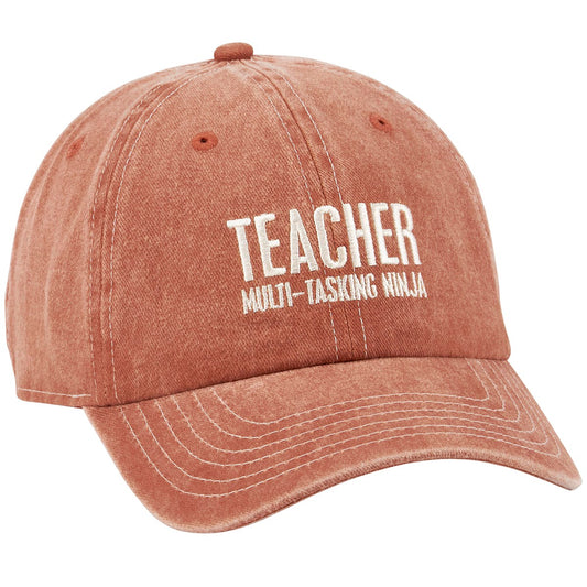 TEACHER NINJA BASEBALL CAP