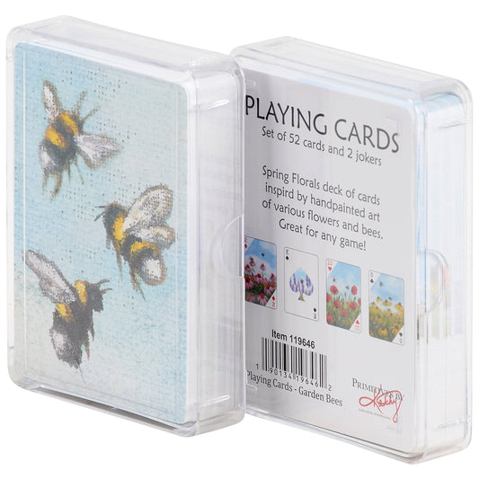 GARDEN BEES PLAYING CARDS