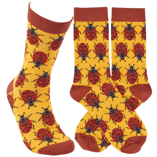 Ladybug Socks