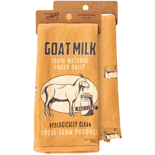Goat Milk Kitchen Towel