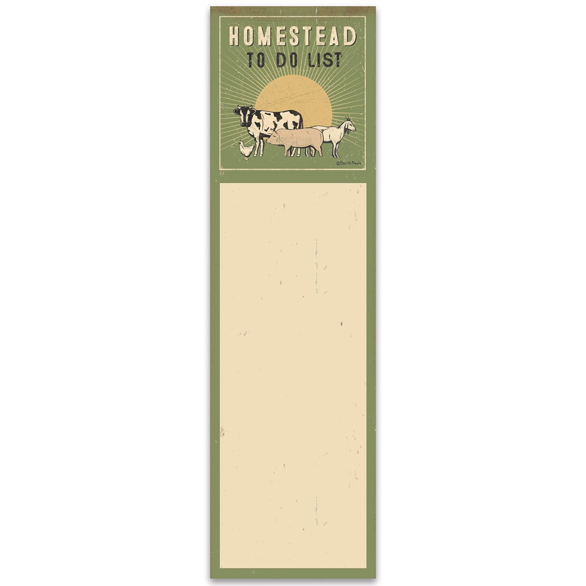 Homestead List Pad