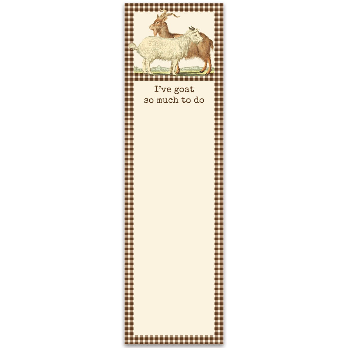 I've Goat So Much To Do List Pad
