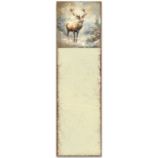Peace Reindeer List Pad