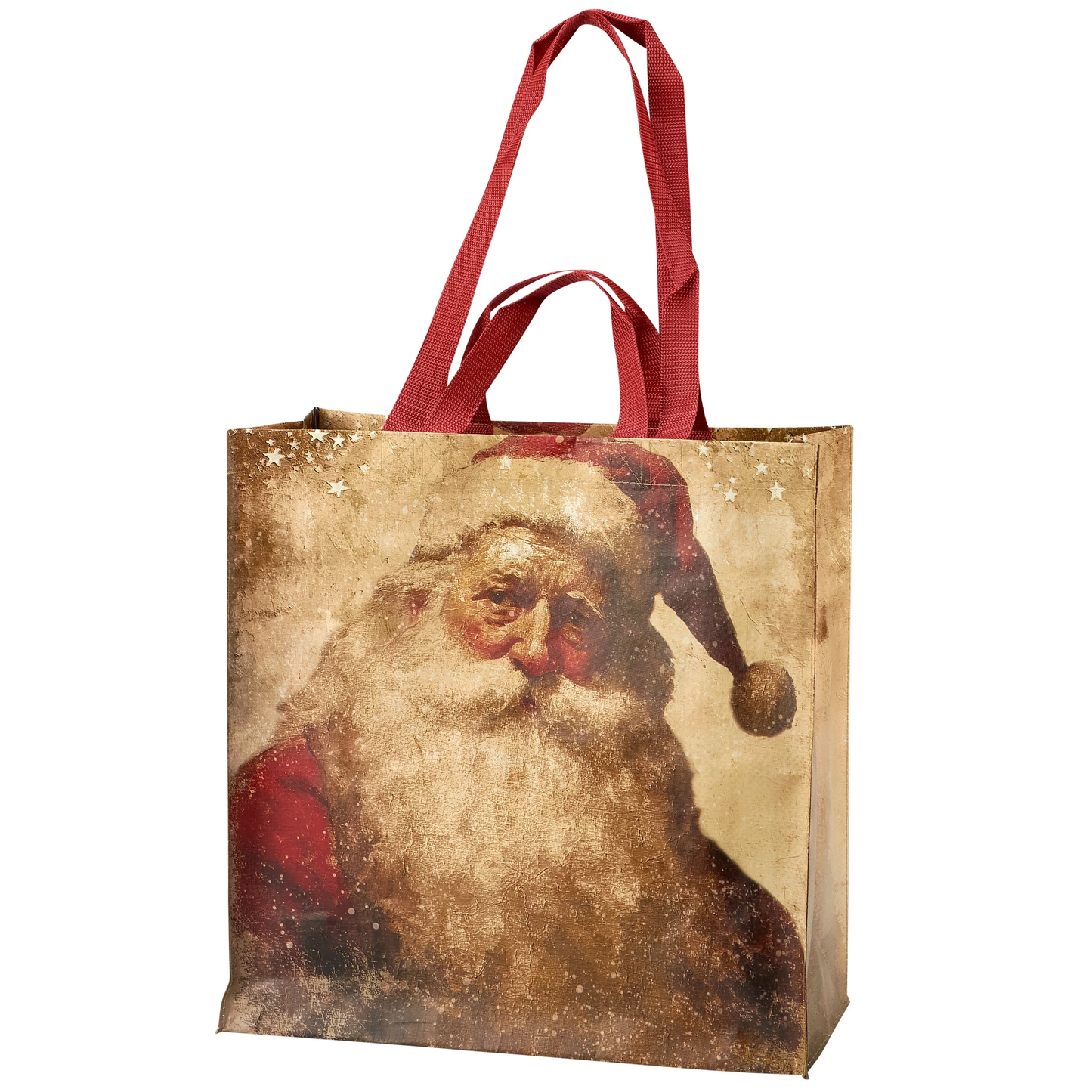 SANTA'S PORTRAIT MARKET TOTE