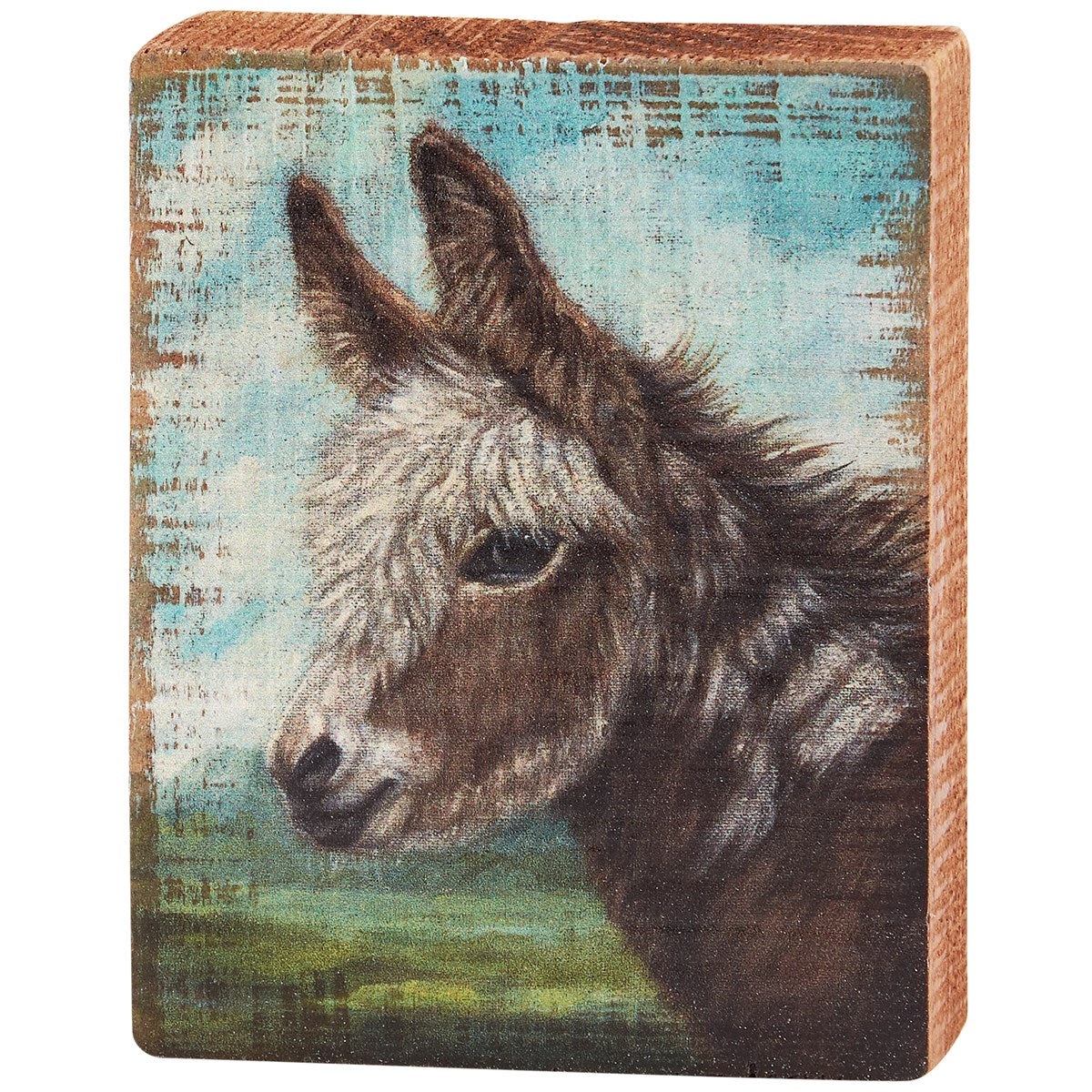 Donkey Block Sign