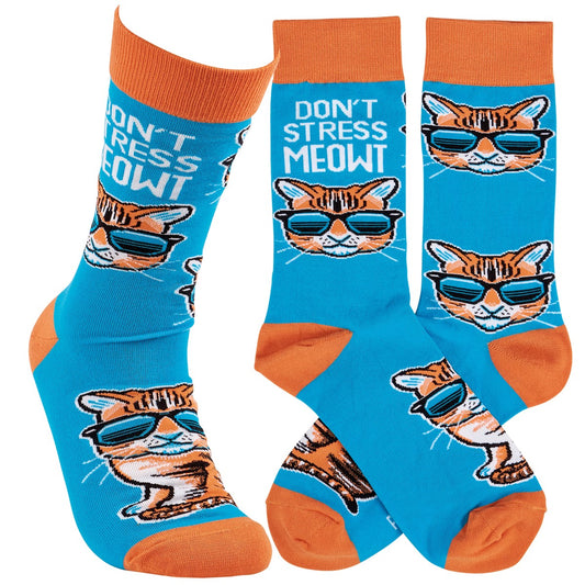 Stress Meowt Socks