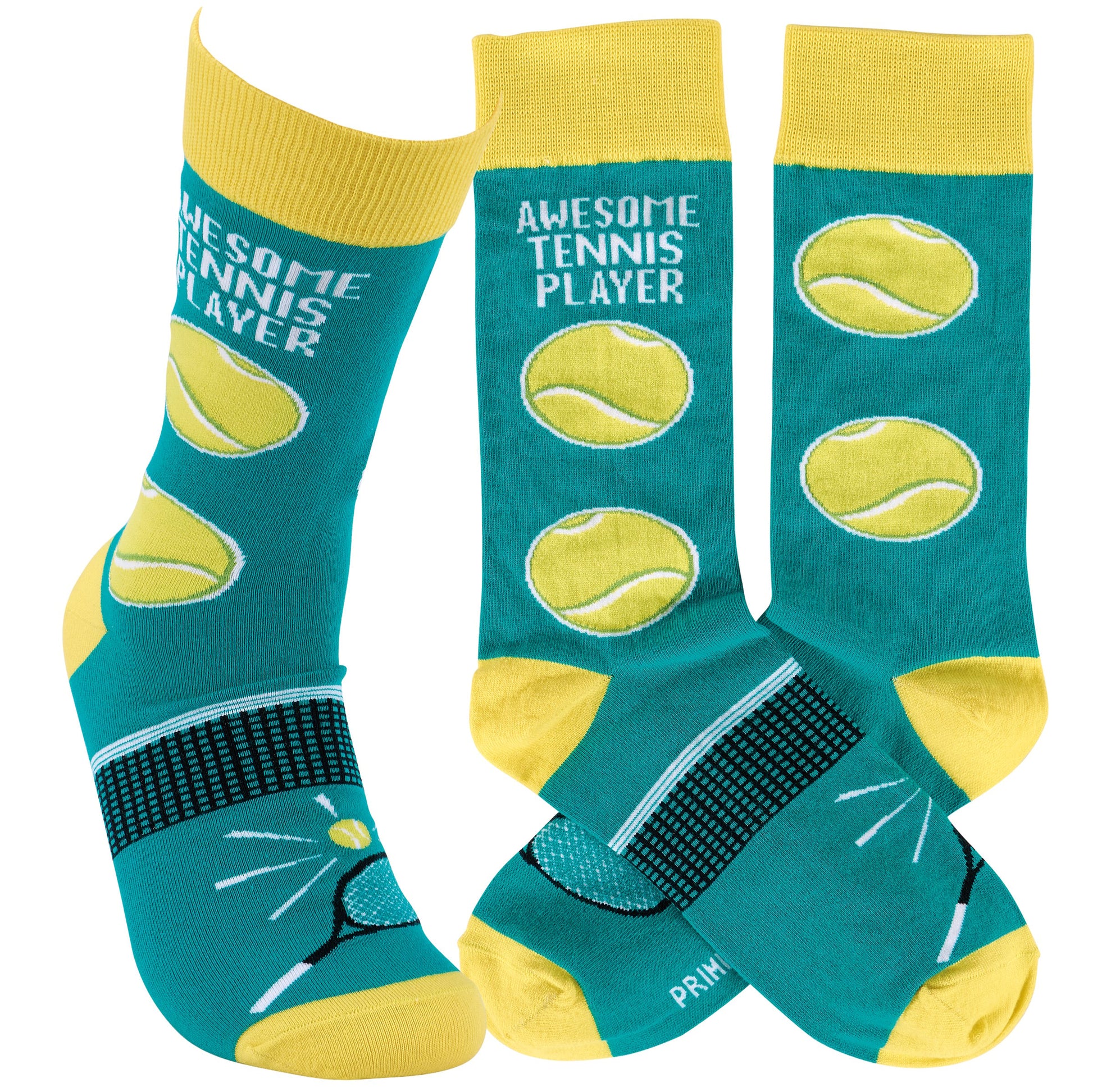 AWESOME TENNIS PLAYER SOCKS