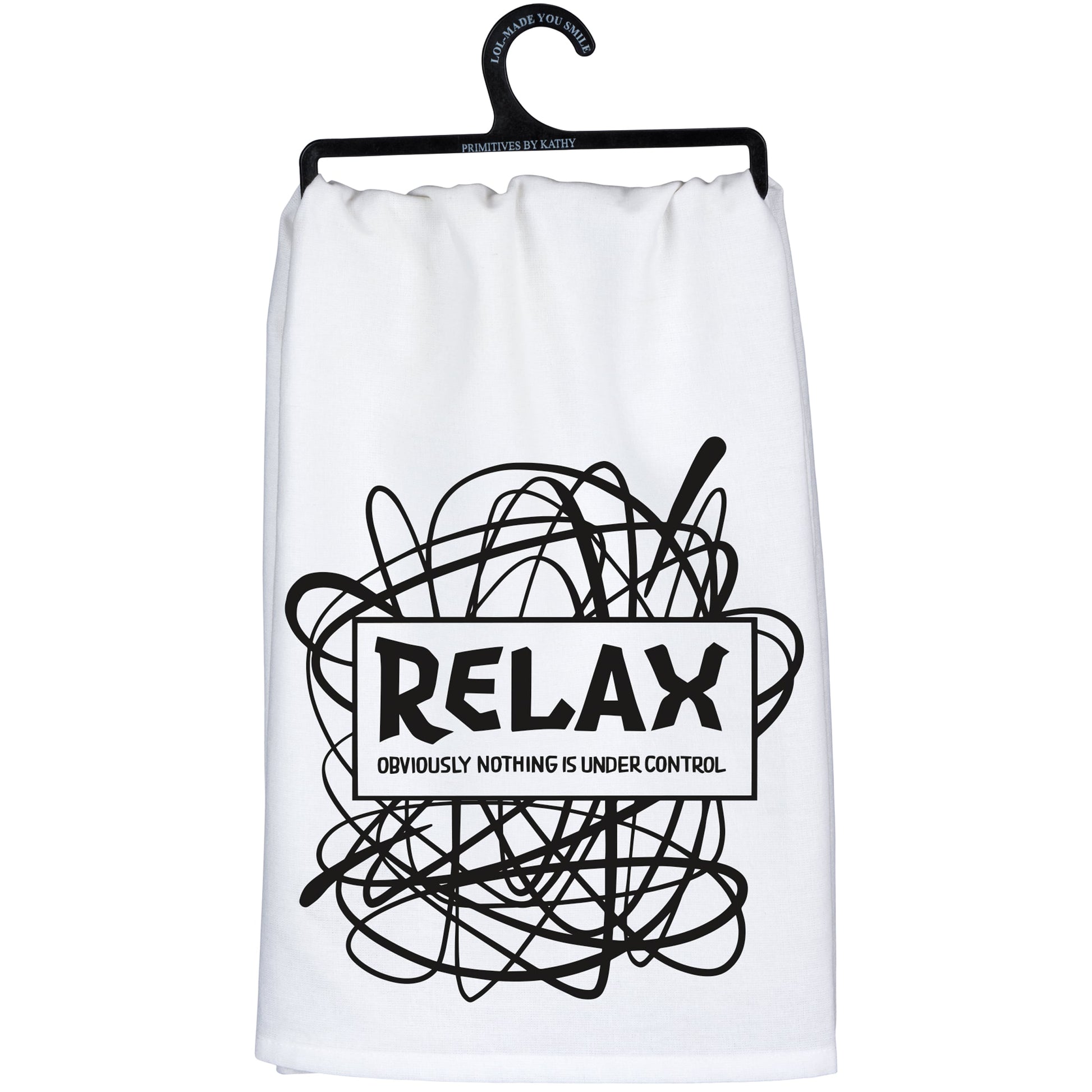 NOTHING IS IN CONTROL TOWEL