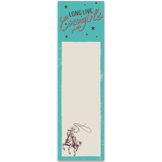 Cowgirls List Pad