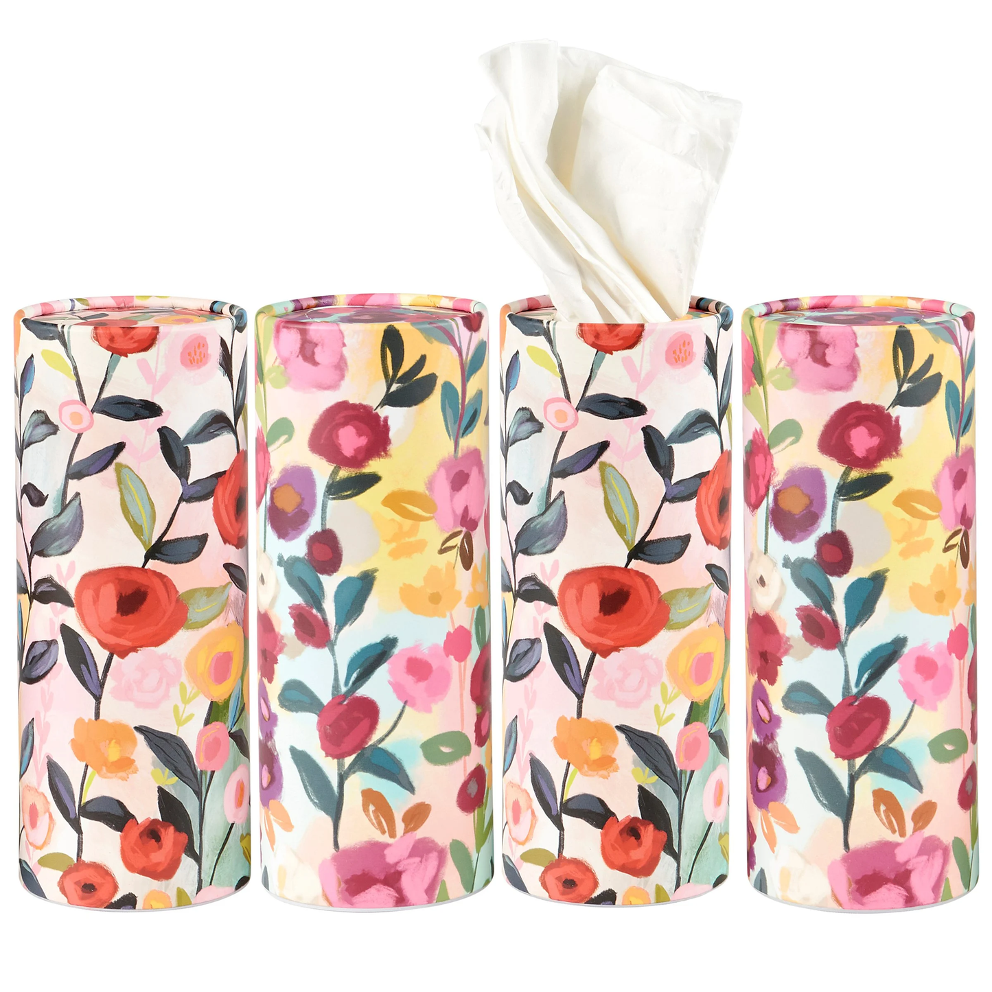 BRIGHT FLORAL Tissue Box Set