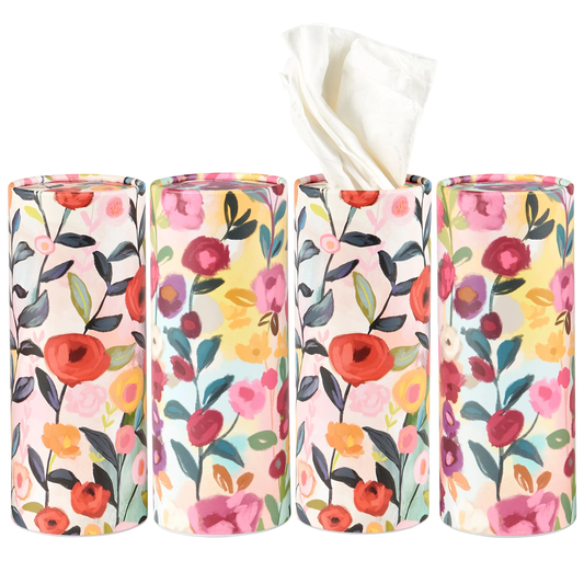 BRIGHT FLORAL Tissue Box Set