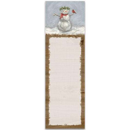 Snow Woman List Pad
