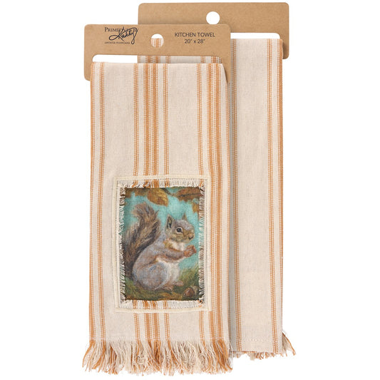 Squirrel Kitchen Towel