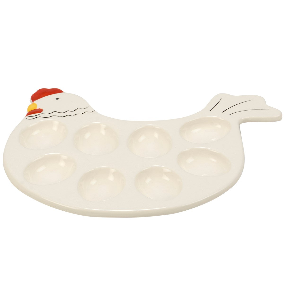 Chicken Deviled Eggs Plate