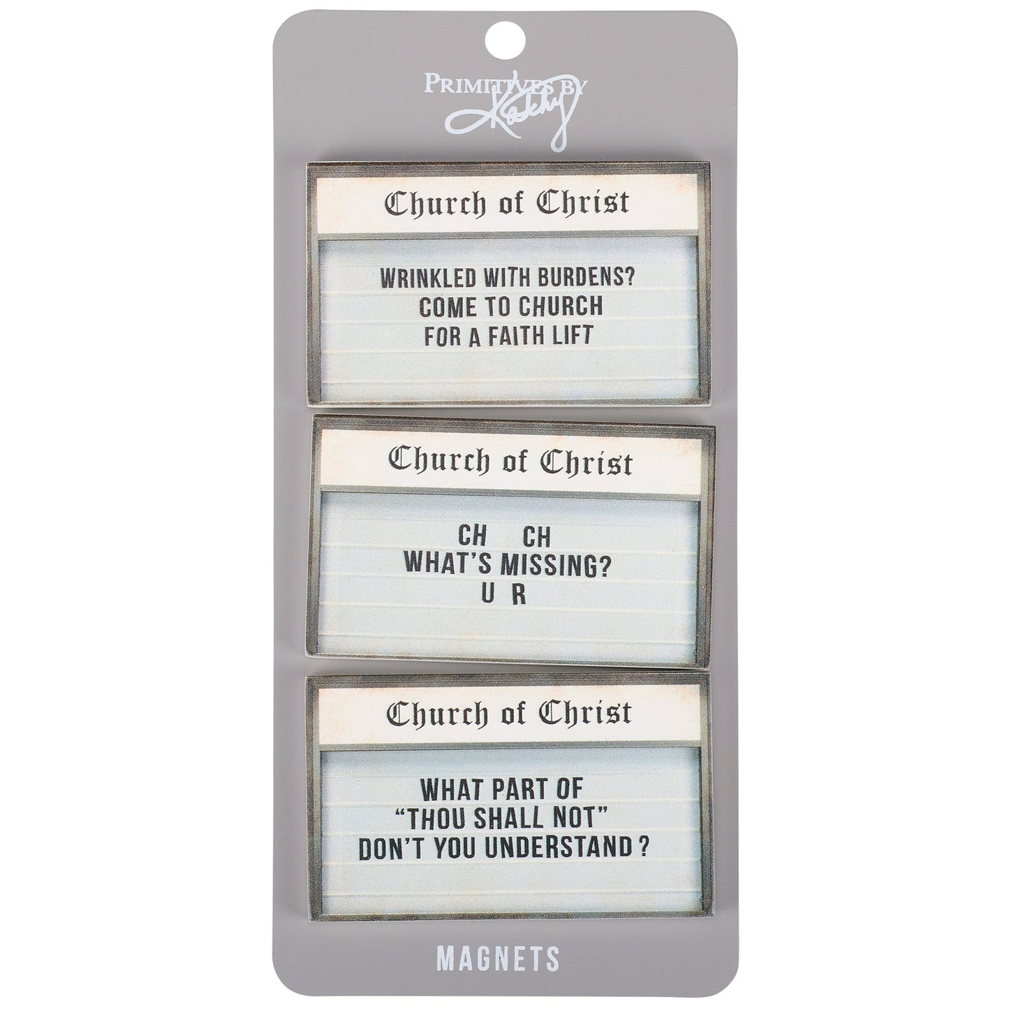 CHURCH MAGNET SET
