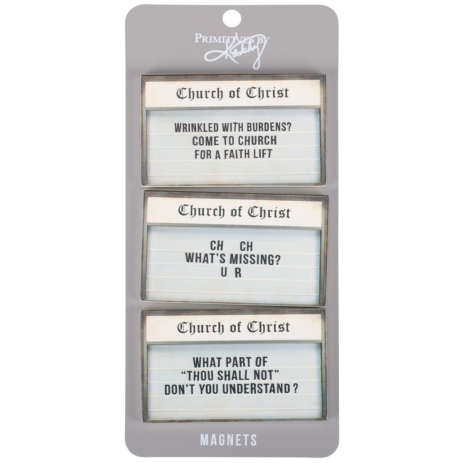 CHURCH MAGNET SET