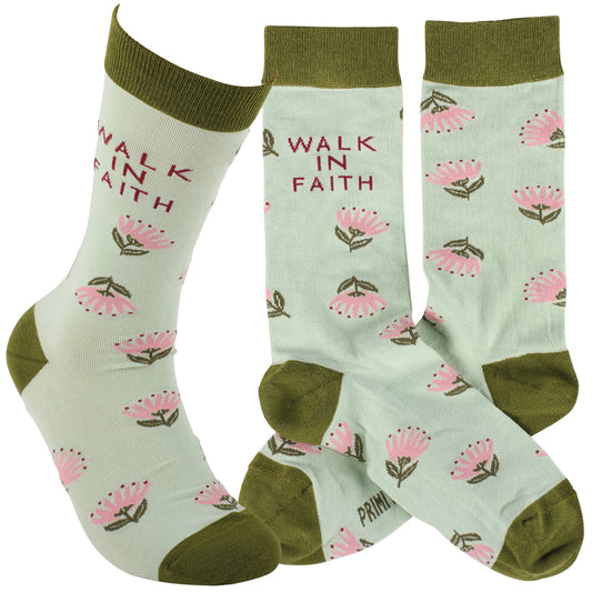 Walk in Faith Socks