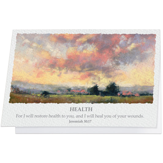 Health Blank Card