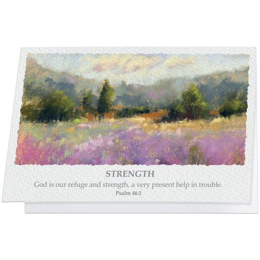 Strength Blank Card