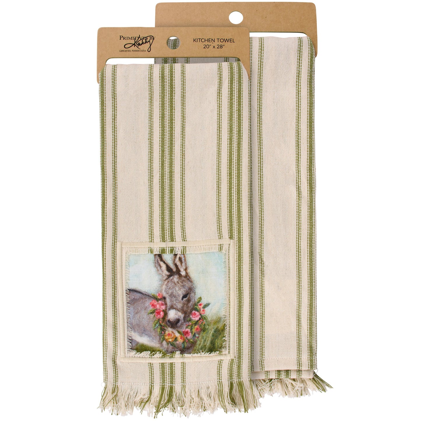 Floral Donkey Towel