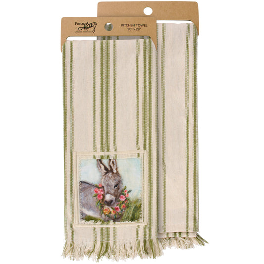 Floral Donkey Towel