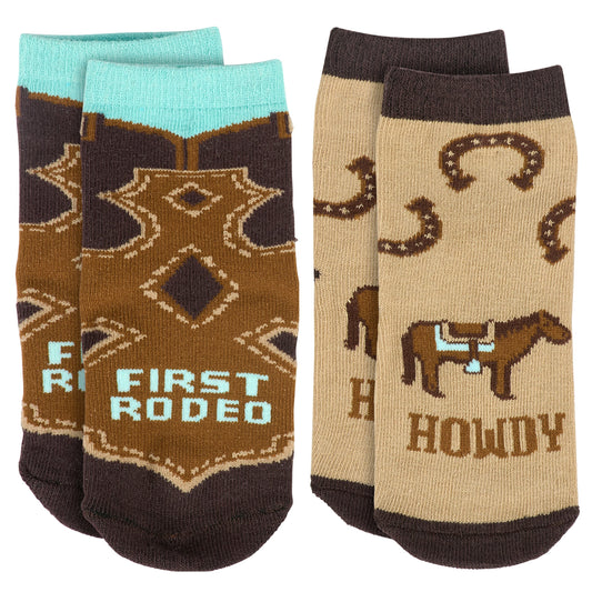 HOWDY BABY SOCK SET