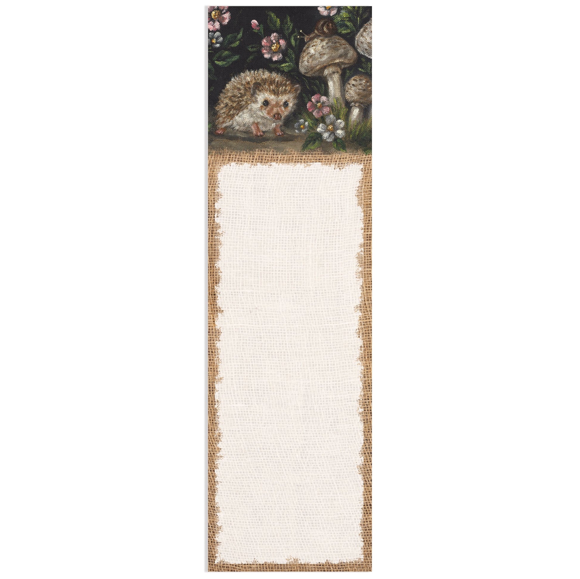 Woodland Hedgehog List Pad