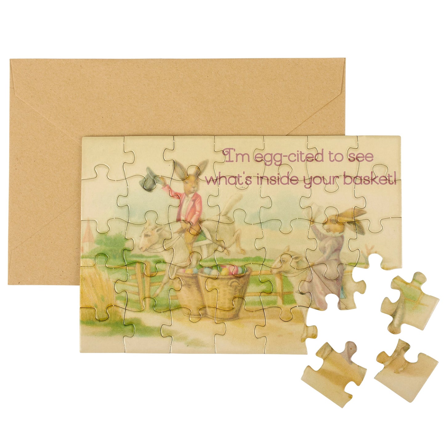 Im Eggcitedpuzzle Card