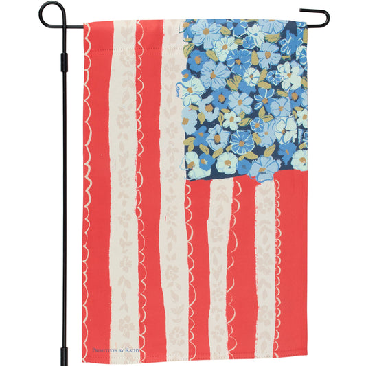 Floral Garden Flag