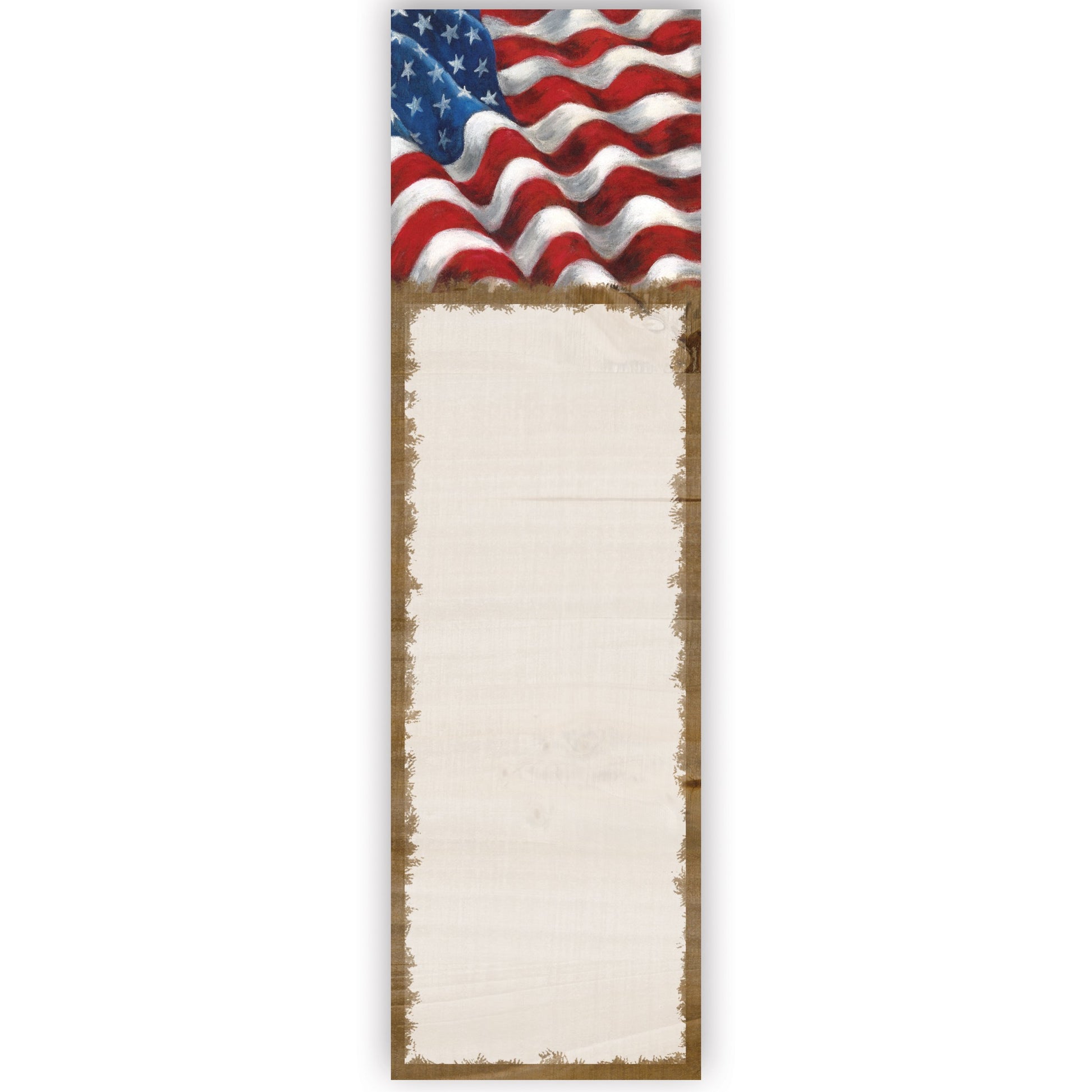 American Flag List Pad